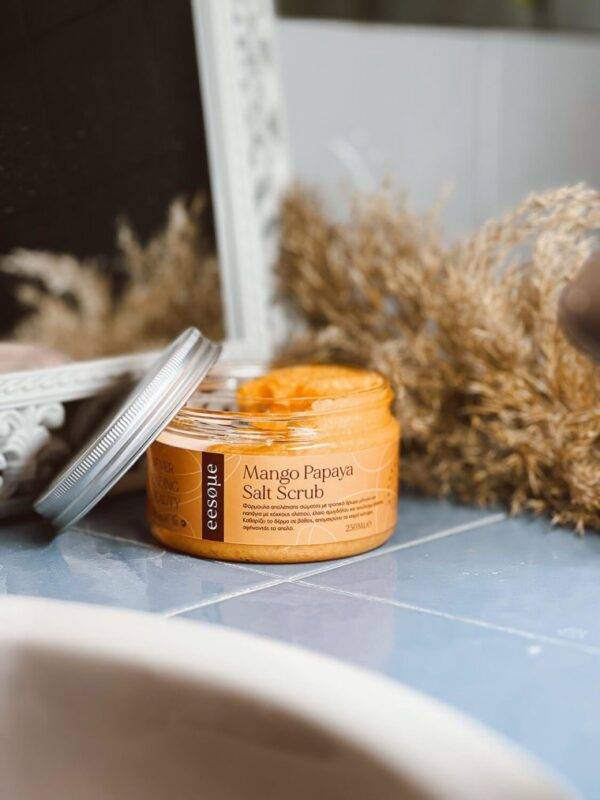 Mango Papaya Salt Scrub  Body Scrub - Image 3