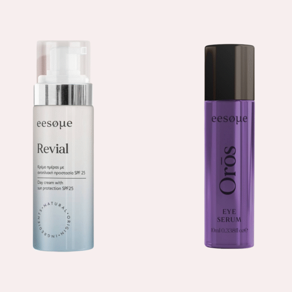 Revial κρέμα ημέρας με SPF 25 + Oros – Αντιγηραντικός ορός